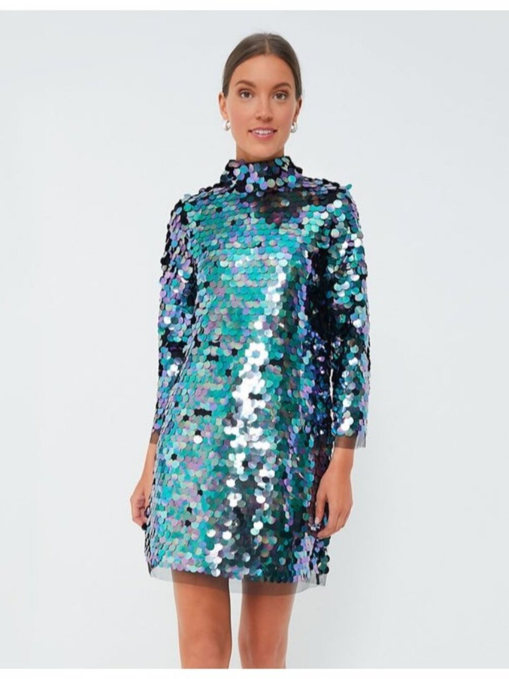 Tuckernuck Midnight Rituals Sequin Mod Ellie Mini Dress size M Medium NWT Shift